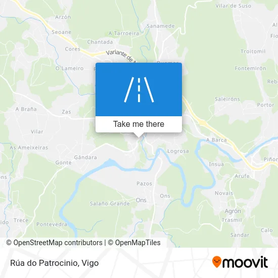 Rúa do Patrocinio map