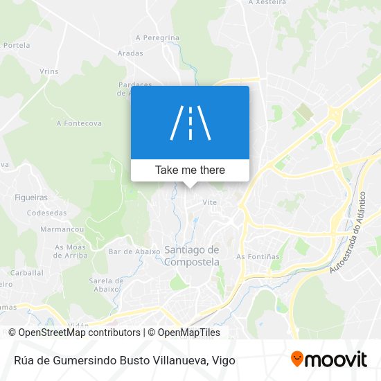 Rúa de Gumersindo Busto Villanueva map