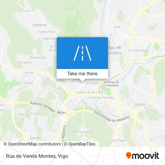 Rúa de Varela Montes map