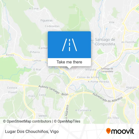 Lugar Dos Chouchiños map
