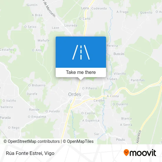 Rúa Fonte Estrei map