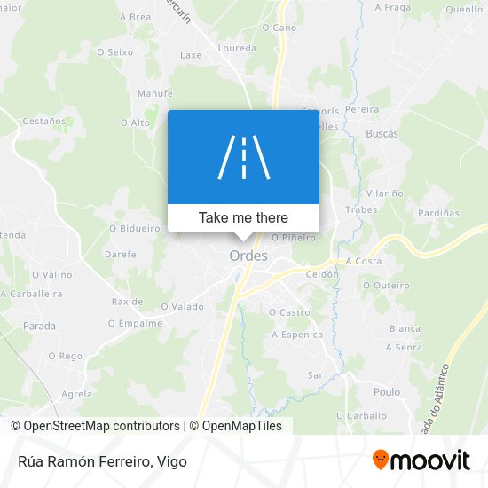 Rúa Ramón Ferreiro map