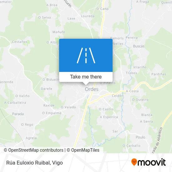 Rúa Euloxio Ruibal map