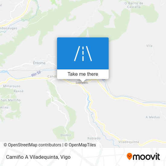 Camiño A Viladequinta map