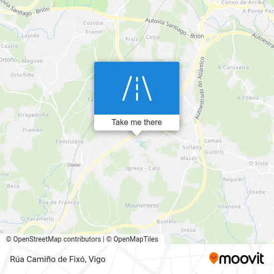 Rúa Camiño de Fixó map