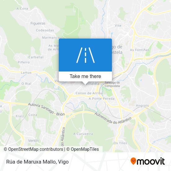 Rúa de Maruxa Mallo map