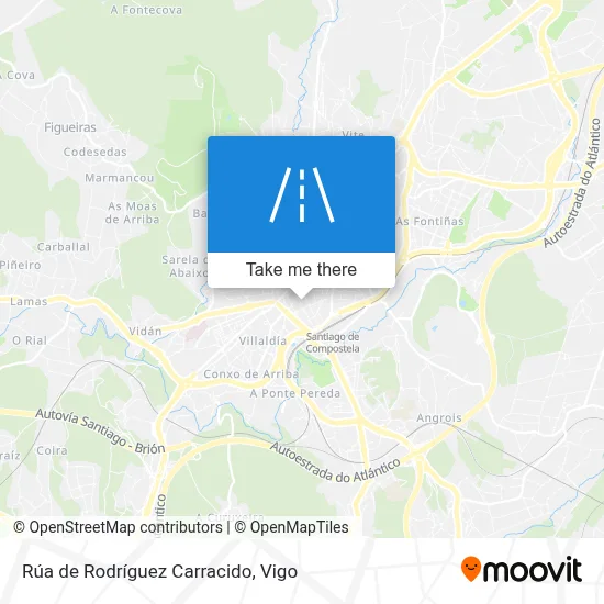 Rúa de Rodríguez Carracido map