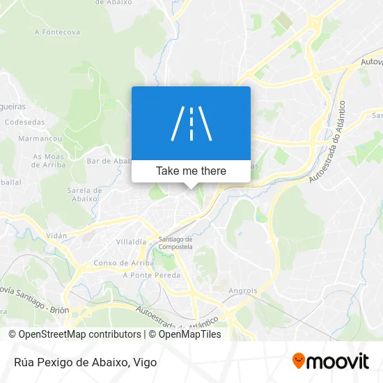 Rúa Pexigo de Abaixo map