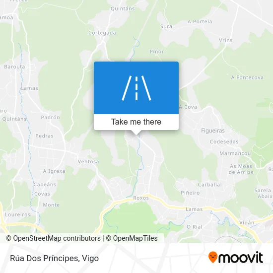 Rúa Dos Príncipes map