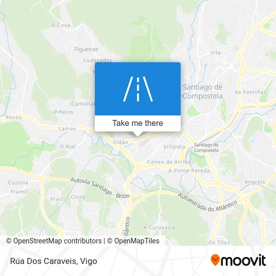 Rúa Dos Caraveis map