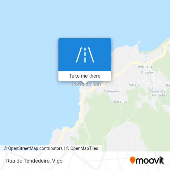 Rúa do Tendedeiro map