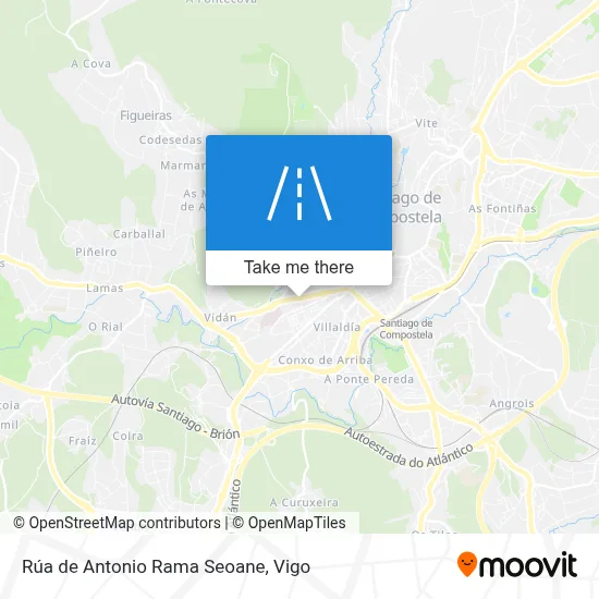Rúa de Antonio Rama Seoane map
