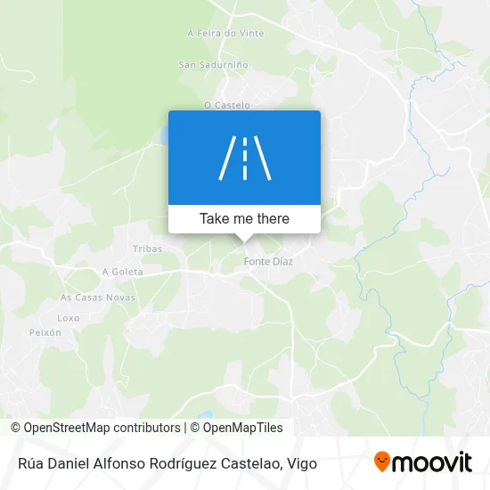 Rúa Daniel Alfonso Rodríguez Castelao map