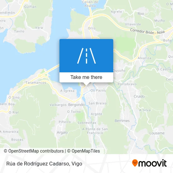 Rúa de Rodríguez Cadarso map