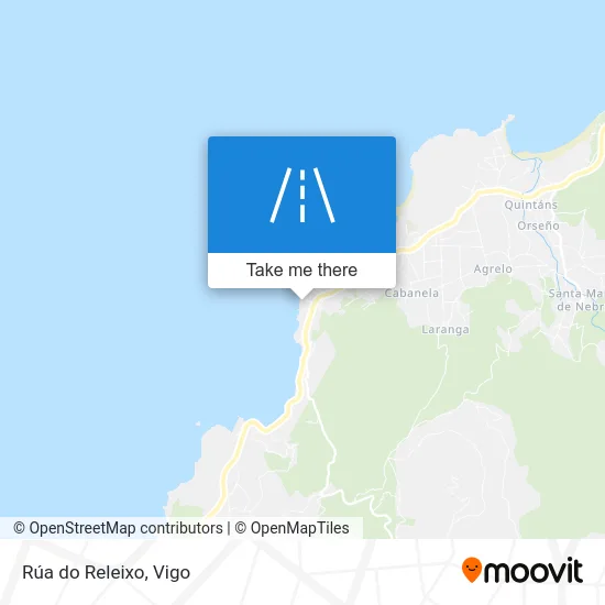 Rúa do Releixo map