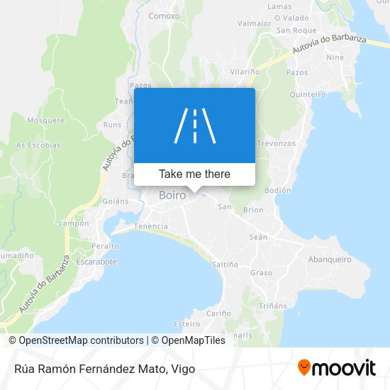 Rúa Ramón Fernández Mato map