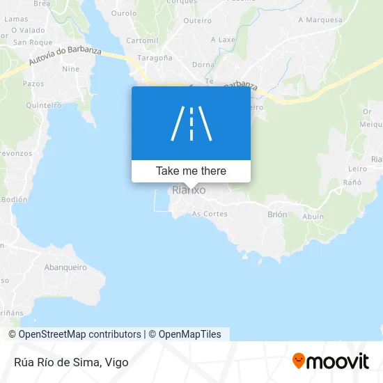 Rúa Río de Sima map