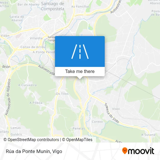 Rúa da Ponte Munín map