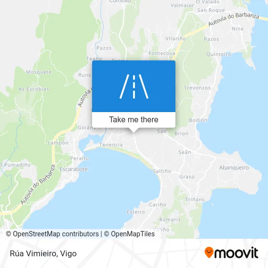 Rúa Vimieiro map