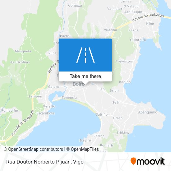 Rúa Doutor Norberto Pijuán map