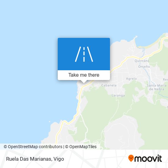 mapa Ruela Das Marianas