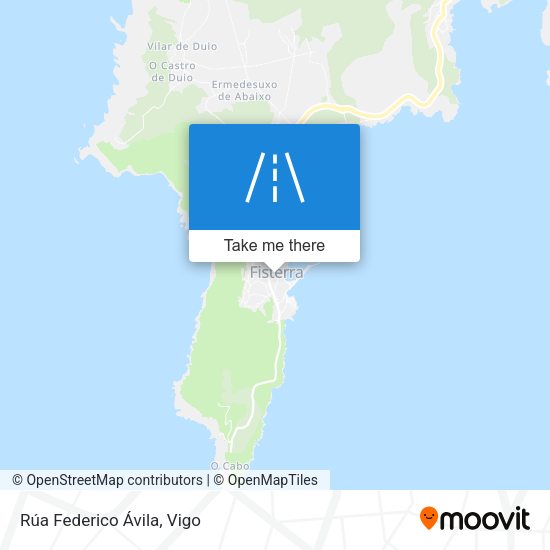 Rúa Federico Ávila map