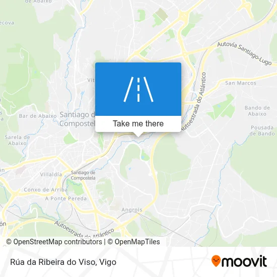 Rúa da Ribeira do Viso map