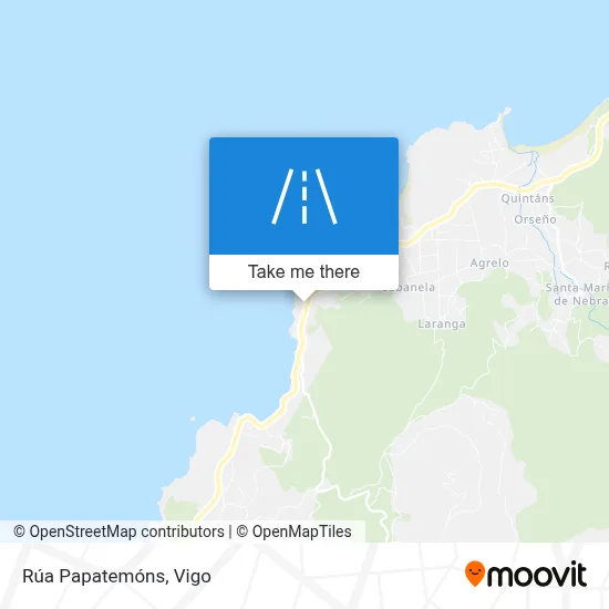 Rúa Papatemóns map