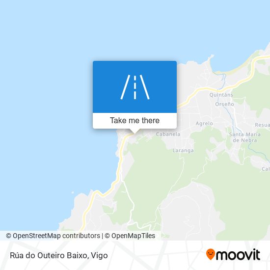 Rúa do Outeiro Baixo map