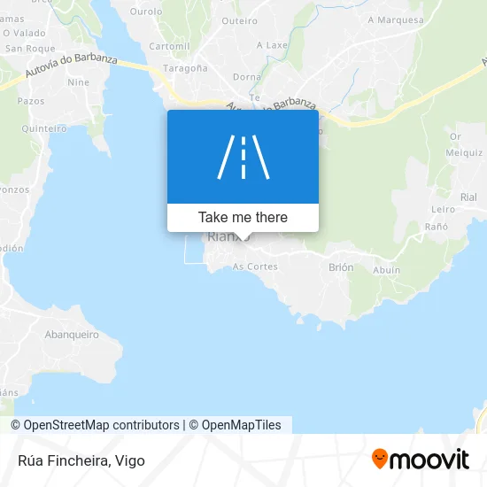 Rúa Fincheira map