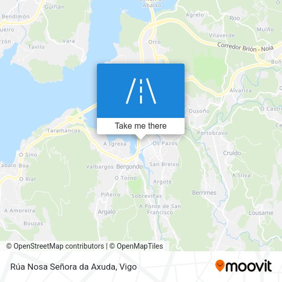 Rúa Nosa Señora da Axuda map