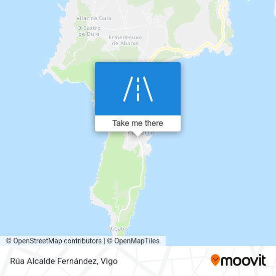 Rúa Alcalde Fernández map
