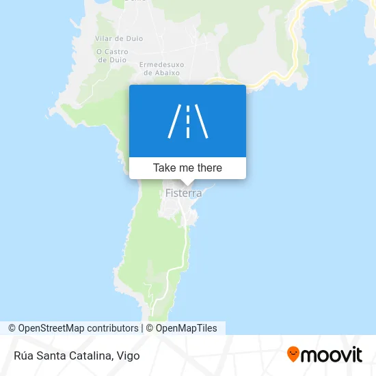 Rúa Santa Catalina map