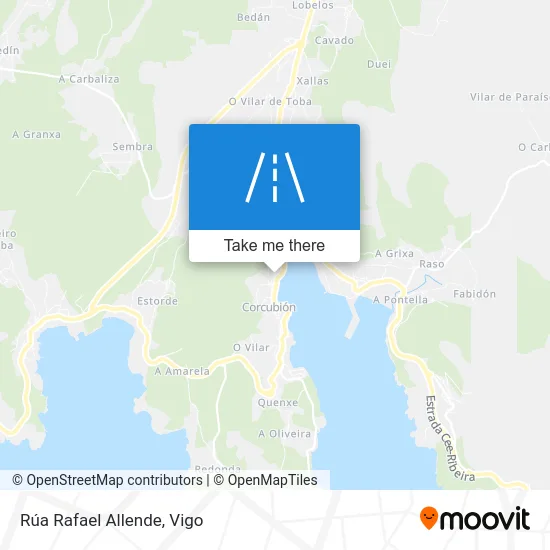 Rúa Rafael Allende map