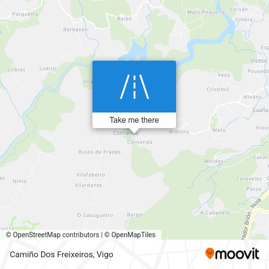 Camiño Dos Freixeiros map