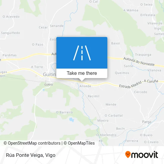Rúa Ponte Veiga map