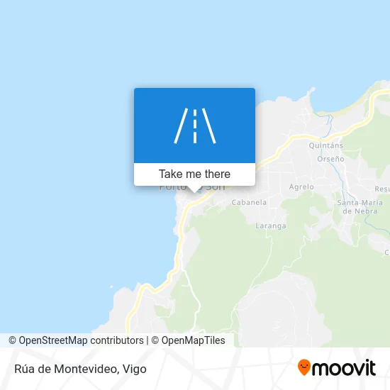 Rúa de Montevideo map