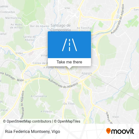 Rúa Federica Montseny map