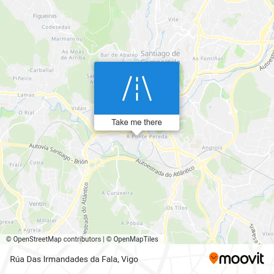 Rúa Das Irmandades da Fala map