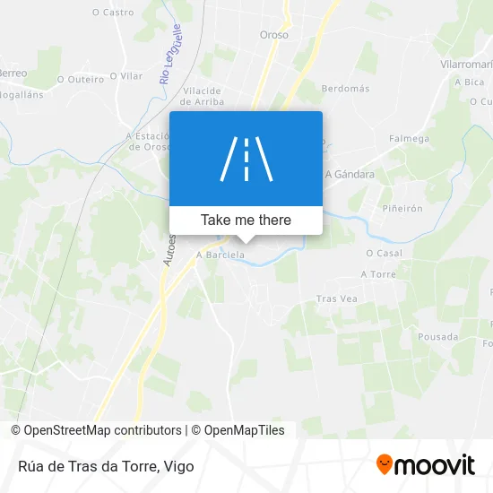 Rúa de Tras da Torre map
