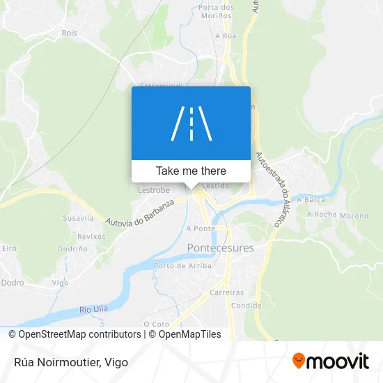 Rúa Noirmoutier map