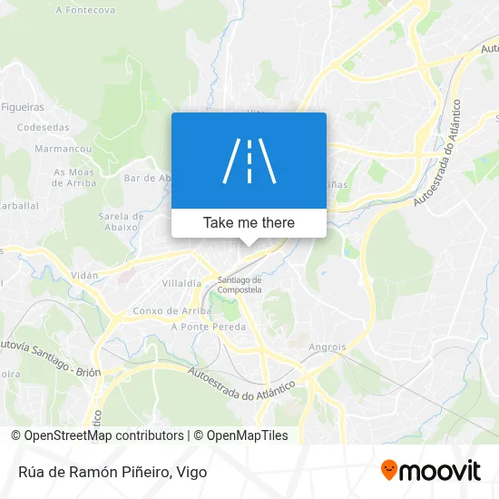 Rúa de Ramón Piñeiro map