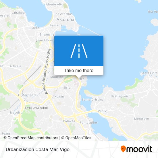 Urbanización Costa Mar map
