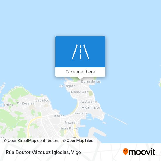 Rúa Doutor Vázquez Iglesias map