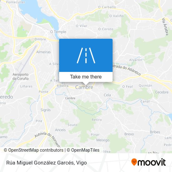 Rúa Miguel González Garcés map