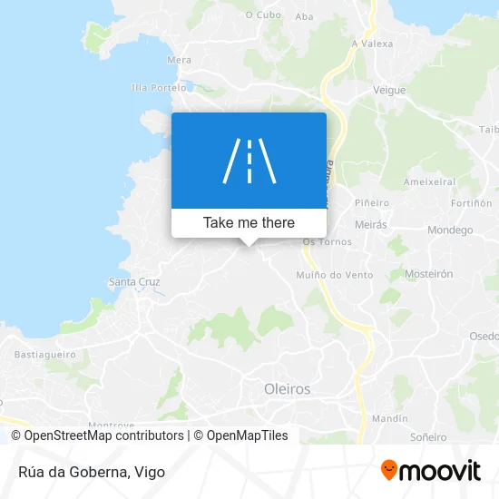 Rúa da Goberna map