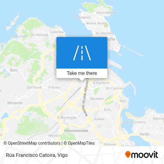 Rúa Francisco Catoira map