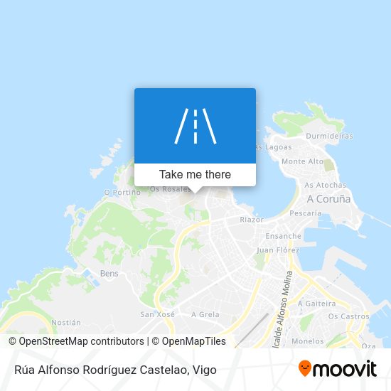 Rúa Alfonso Rodríguez Castelao map
