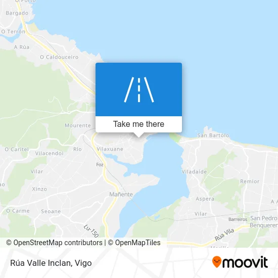 Rúa Valle Inclan map