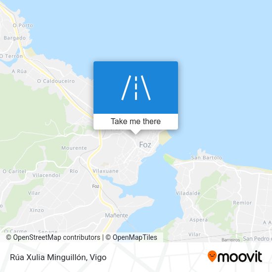 Rúa Xulia Minguillón map